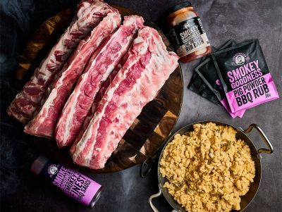Smokey Goodness Spare Rib BBQ Box