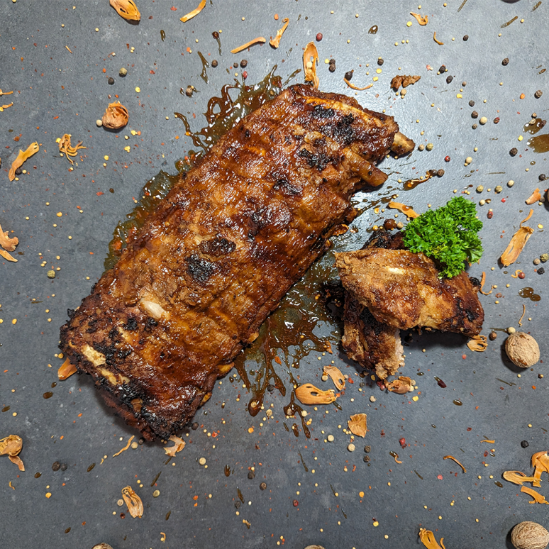 Sweet Sticky Spare Ribs (2-3 p.)