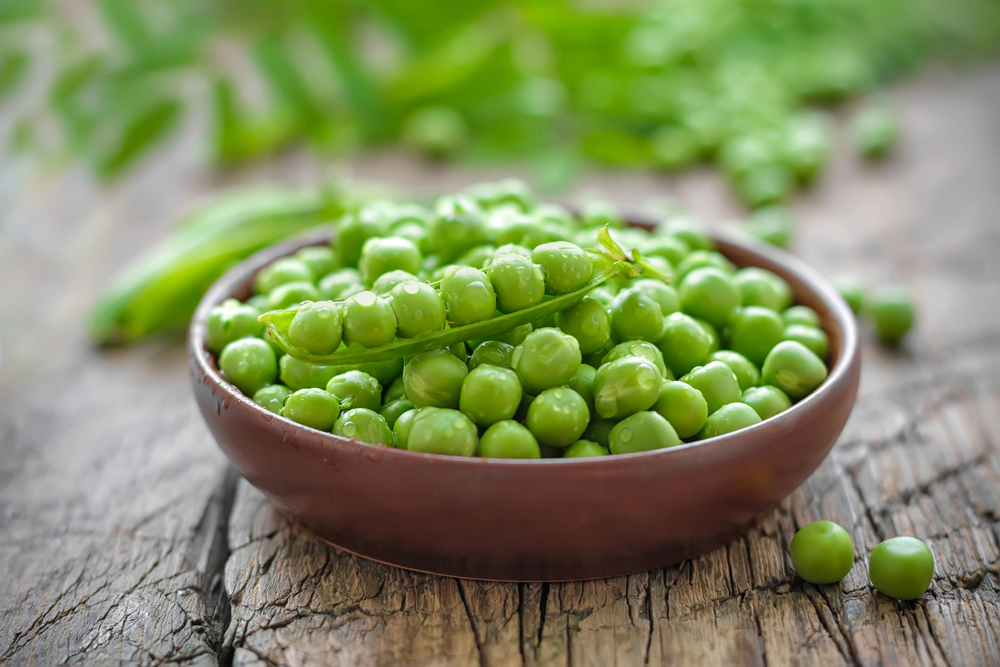 Pea & Mint veggie spies van de barbecue